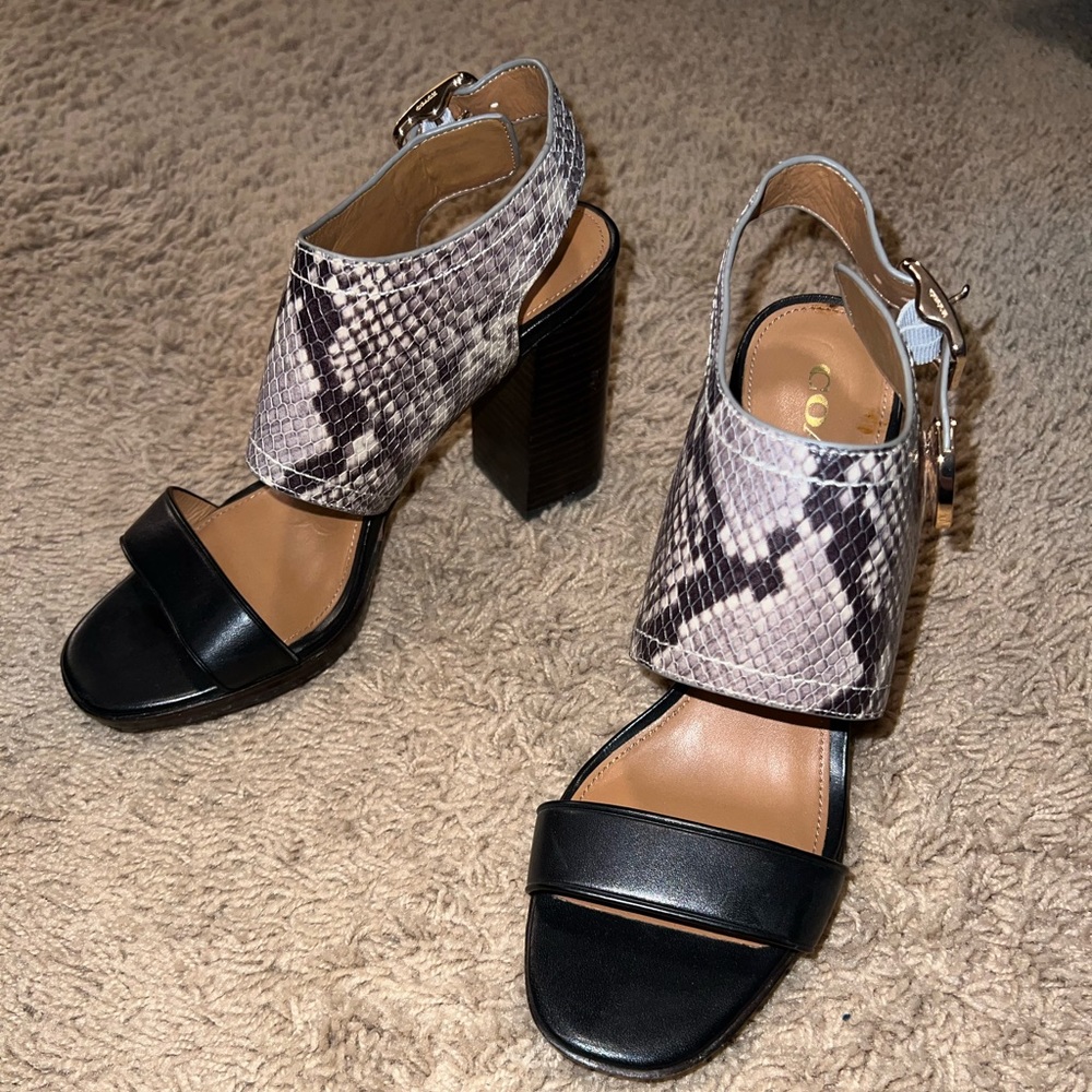Coach wedges
